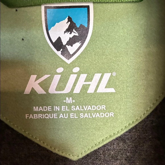 KÜHL Green Outdoor Chianti Wool-blend zip up Jacket size M - Picture 2 of 5